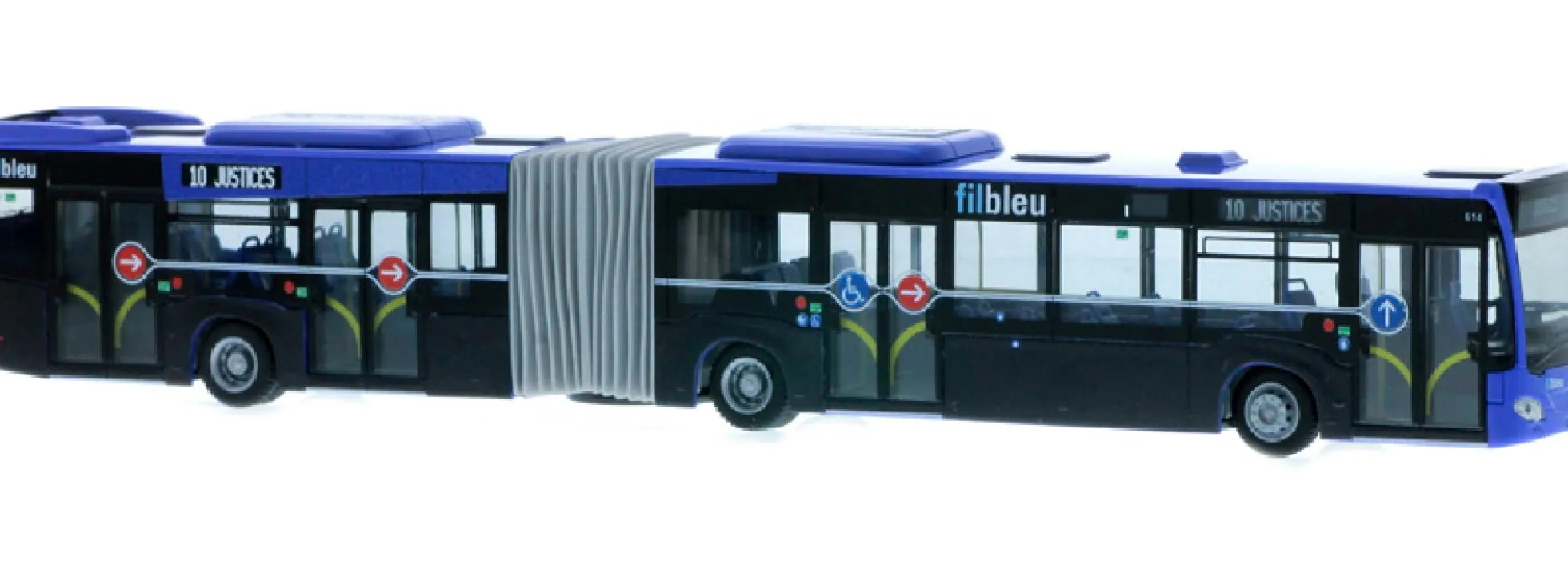 RIETZE 73667 Citaro G 15 Filbleu (FR) | BUS-Modell 1:87
