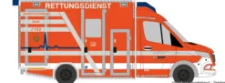 RIETZE 76113 GSF RTW 18 Rettungsdienst BASF Münster | Blaulichtmodell 1:87