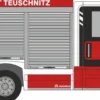 RIETZE 68165 Iveco HLF Team Cab FW Teuschnitz | Blaulichtmodell 1:87