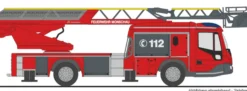 RIETZE 71113 Iveco Magirus DLK M32L-AS NB FW Monschau | Blaulichtmodell 1:87