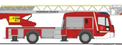 RIETZE 71114 Iveco Magirus DLK M32L-AS NB FW Oschatz | Blaulichtmodell 1:87