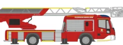 RIETZE 71117 Iveco Magirus DLK M32L-AS NB Feuerwehr Mindelheim Blaulichtmodell 1:87