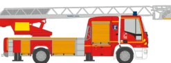 RIETZE 68495 Iveco Magirus 2018 Drehleiter SDIS Vosges Blaulichtmodell 1:87