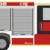 RIETZE 68162 Iveco Magirus HLF TeamCab Feuerwehr Büren Blaulichtmodell 1:87