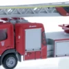 RIETZE 71673 Magirus DLK Atego 19 FW Regensburg | Blaulichtmodell 1:87