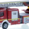 RIETZE 71652 Magirus DLK Atego Staatl. Feuerwehrschule Würzburg | Blaulichtmodell 1:87