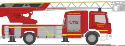 RIETZE 71678 Magirus DLK Feuerwehr Bitburg | Blaulichtmodell 1:87