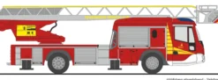 RIETZE 71121 Magirus DLK 32 n.B. FW Döbeln | Blaulichtmodell 1:87