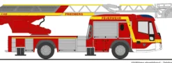 RIETZE 71127 Magirus DLK 32 n.B. FW Friedberg | Blaulichtmodell 1:87