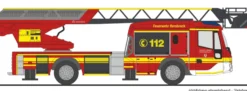 RIETZE 71125 Magirus DLK n.B. FW Hersbruck | Blaulichtmodell 1:87