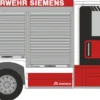 RIETZE 68168 Magirus HLF Team Cab Werkfw. Siemens Erlangen | Blaulichtmodell 1:87