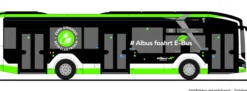 RIETZE 76321 MAN Lions City 12 E Albus Salzburg AT | Busmodell 1:87