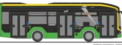 RIETZE 74621 MAN Lions City 10 E MKS Debica PL | Busmodell 1:87