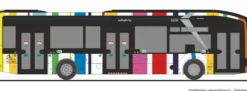 RIETZE 76351 MAN Lions City 12 E Multiplicity | Busmodell 1:87