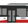 RIETZE 76326 MAN Lions City 12E Sab Tours Wels Busmodell 1:87
