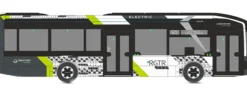 RIETZE 76329 MAN Lions City 12E Sales Lentz RGTR Luxemburg Busmodell 1:87