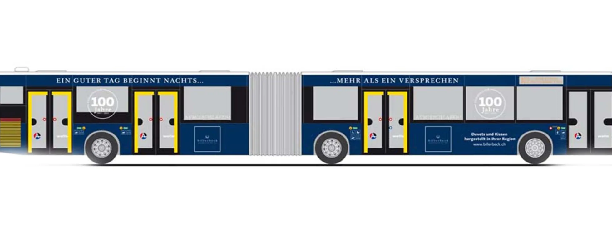 RIETZE 74107 MAN Lions City GL 2015 Billerbeck Busmodell 1:87