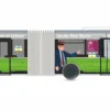 RIETZE 75866 MAN Lions City 18 2018 Killer Citybus Witten Busmodell 1:87