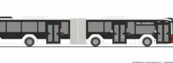 RIETZE 75871 MAN Lions City 18 18 Omnibusverkehr Schilling Hürth | Busmodell 1:87