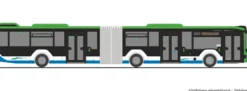 RIETZE 75890 MAN Lions City 11 RBB-VSN | Busmodell 1:87