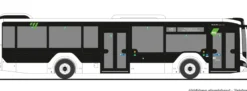 RIETZE 75413 MAN Lions City 1218 Regionalverkehr Erzgebirge | Busmodell 1:87