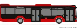 RIETZE 75424 MAN Lions City 12 18 Südwestbus | Busmodell 1:87