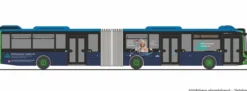 RIETZE 75836 MAN Lions City 18 18 Stadtwerke Baden-Baden - KVV | Bus-Modell 1:87