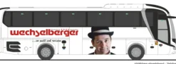 RIETZE 74869 MAN Lions Coach Wechselberger Touristik | Busmodell 1:87