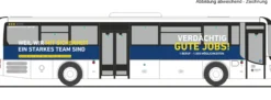 RIETZE 74714 MAN Lions Intercity Polizei Sachsen | Bus-Modell 1:87
