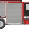 RIETZE 72970 MAN Schlingmann Varus HLF Feuerwehr Legden | Blaulichtmodell 1:87