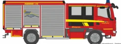 RIETZE 72969 MAN Schlingmann Varus HLF Feuerwehr Heimbach | Blaulichtmodell 1:87