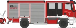 RIETZE 72976 MAN Varus Schlingmann HLF Feuerwehr Havixbeck | Blaulichtmodell 1:87