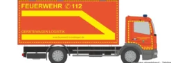 RIETZE 72514 MB Atego GW-L Feuerwehr Kronshagen | Blaulichtmodell 1:87