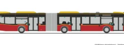 RIETZE 69321 MB Citaro G12 Hanauer Straßenbahn | Busmodell 1:87