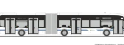RIETZE 77645 MB eCitaro G Zugerland Verkehrsbetriebe | Busmodell 1:87