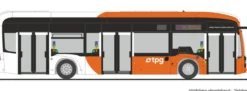 RIETZE 75627 MB eCitaro TPG Genf CH | Busmodell 1:87