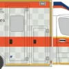 RIETZE 76117 MB GSF RTW Deutsches Rotes Kreuz Wolfenbüttel | Blaulichtmodell 1:87