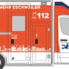 RIETZE 76107 MB Sprinter RTW 2018 Rettungsdienst Feuerwehr Eschweiler | Blaulichtmodell 1:87