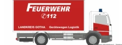 RIETZE 72503 Mercedes-Benz Atego Feuerwehr | Blaulichtmodell 1:87