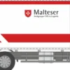 RIETZE 72516 Mercedes-Benz Atego 19 GW-L Malteser Darmstadt | Blaulichtmodell 1:87