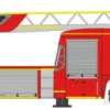 RIETZE 68582 Mercedes-Benz Atego Magirus Drehleiter Feuerwehr Salzgitter Blaulichtmodell 1:87