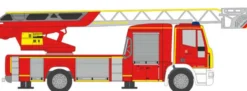 RIETZE 68582 Mercedes-Benz Atego Magirus Drehleiter Feuerwehr Salzgitter Blaulichtmodell 1:87
