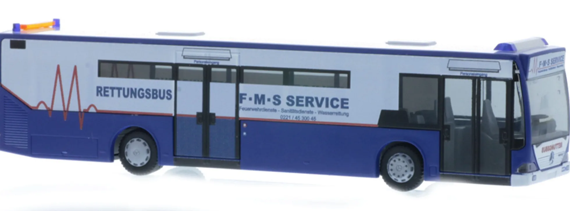 RIETZE 66890 Mercedes-Benz Citaro Fire und Medical Service Köln Busmodell 1:87