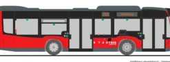 RIETZE 67942 Mercedes-Benz Citaro K 12 Stadtbus Dornbirn AT | Busmodell 1:87