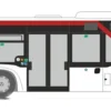 RIETZE 67948 Mercedes-Benz Citaro K 2012 Uckermärkische Verkehrsgesellschaft Busmodell 1:87