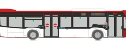 RIETZE 73501 Mercedes-Benz Citaro 2015 MVG Lüdenscheid Busmodell Spur H0