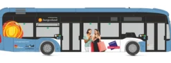 RIETZE 75585 Mercedes-Benz eCitaro Verkehrsbetriebe Burgenland Busmodell 1:87