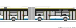 RIETZE 77640 Mercedes-Benz eCitaro G Nahverkehr Schwerin | Busmodell 1:87