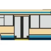 RIETZE 75204 Mercedes-Benz O405 N2 Niederrheinischen Versorgung und Verkehr Busmodell 1:87