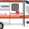 RIETZE 76162 Mercedes-Benz Spriner RTW Strobel 2018 DRK Dillingen Saar Blaulichtmodell 1:87